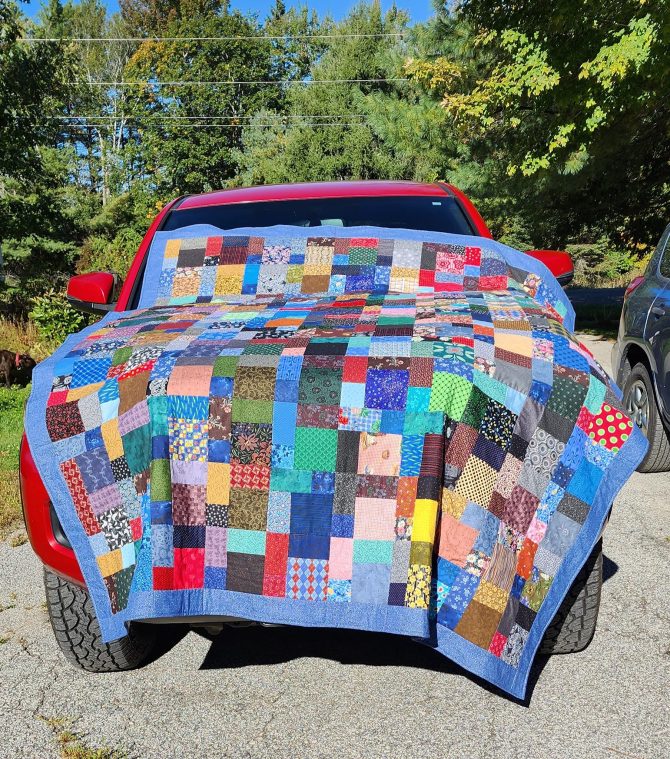 Three and Five Quilt