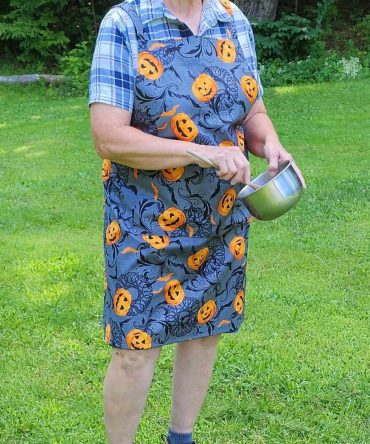 Handmade Halloween Apron